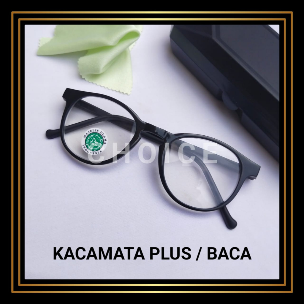 NEW KACAMATA PLUS TERBARU KEKINIAN  UKURAN +0.50 S/D +3.00 UNISEX