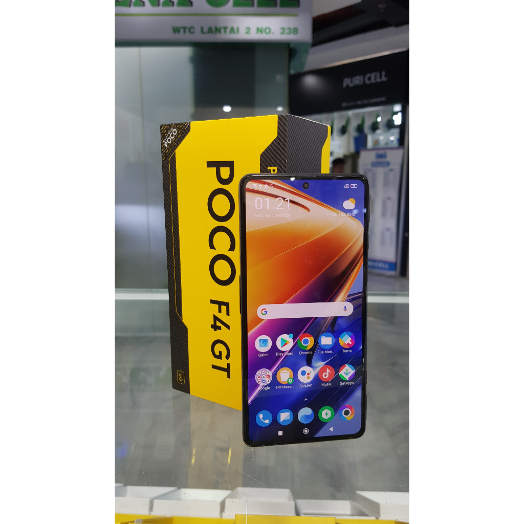 Xiaomi Poco F4 GT Ram 8 Rom 256GB (SECOND)