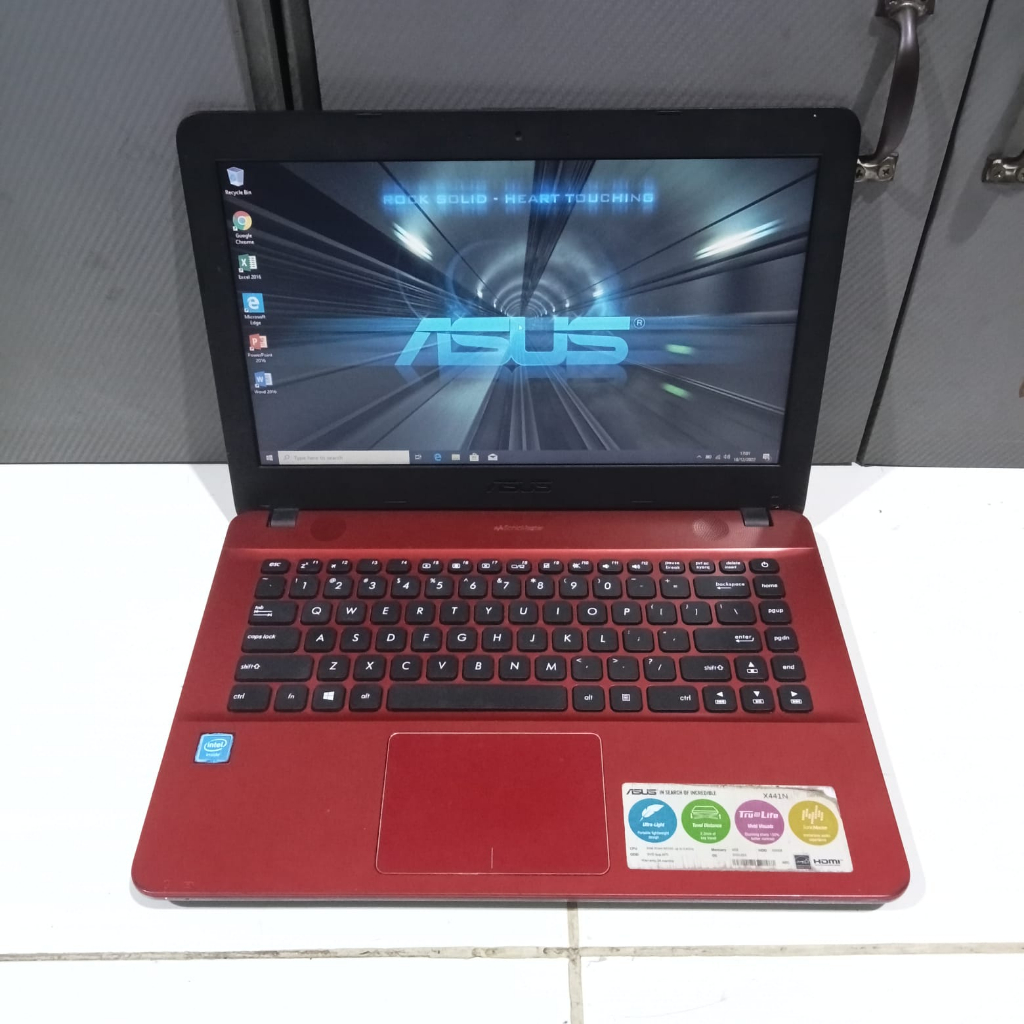 Laptop Asus X441NA Celeron-N3350 Ram 4/500Gb Red BERGARANSI BISA CICILAN
