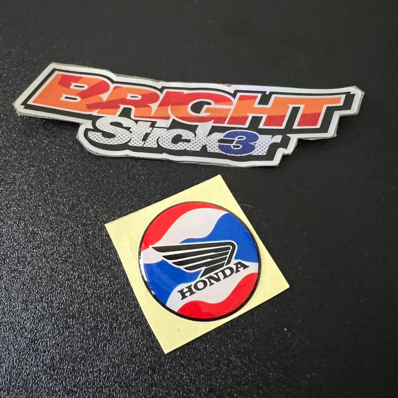 Sticker Stiker Emblem HONDA BULAT timbul