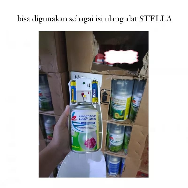 ZONE Refill Matic 225ml | Pengharum Udara Matic | Pengharaum Ruangan 225ml