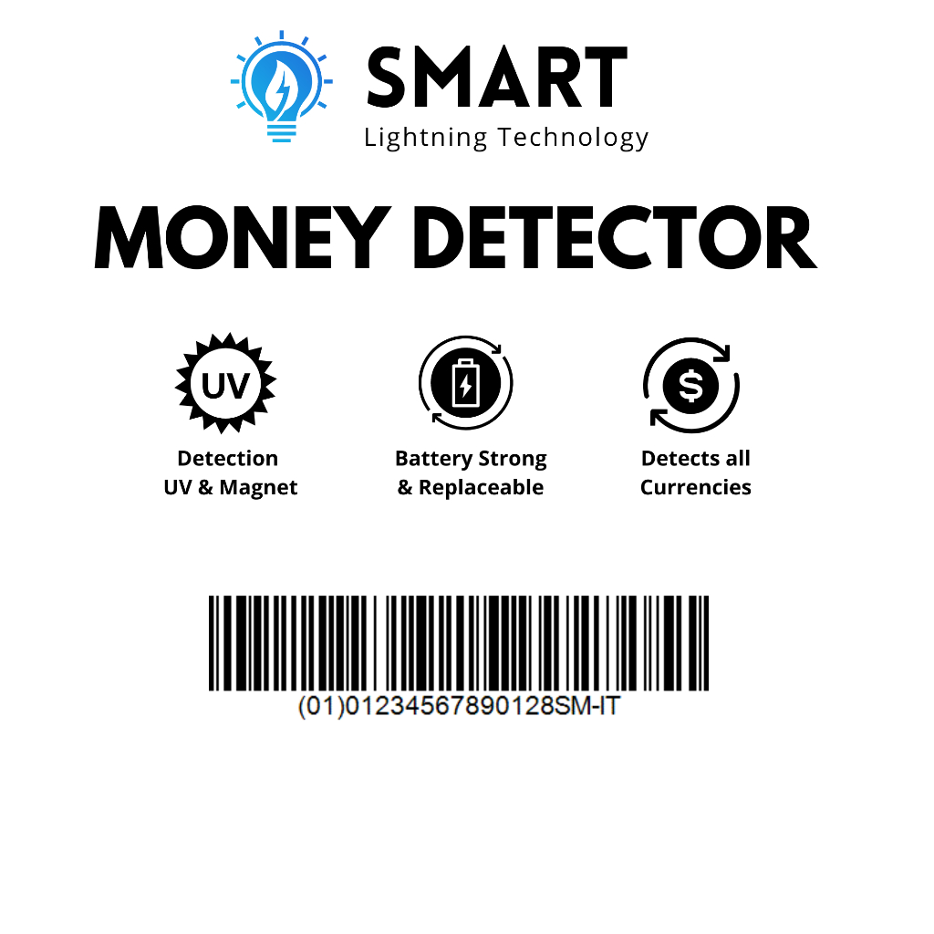 Senter Lampu Pendeteksi Deteksi Tes Uang Palsu / Money Detector