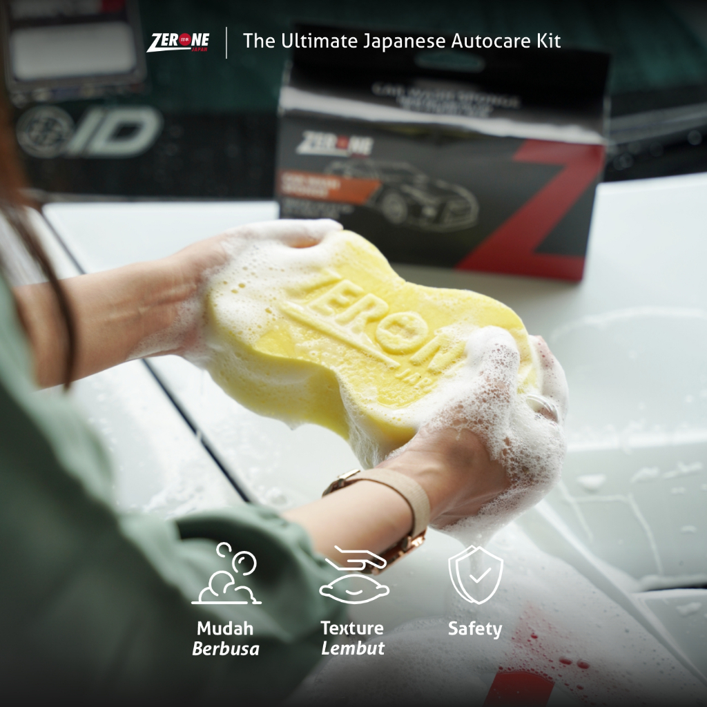 Spons Pencuci Mobil Car Wash Sponge Nyaman di Genggam Murah Berkualitas