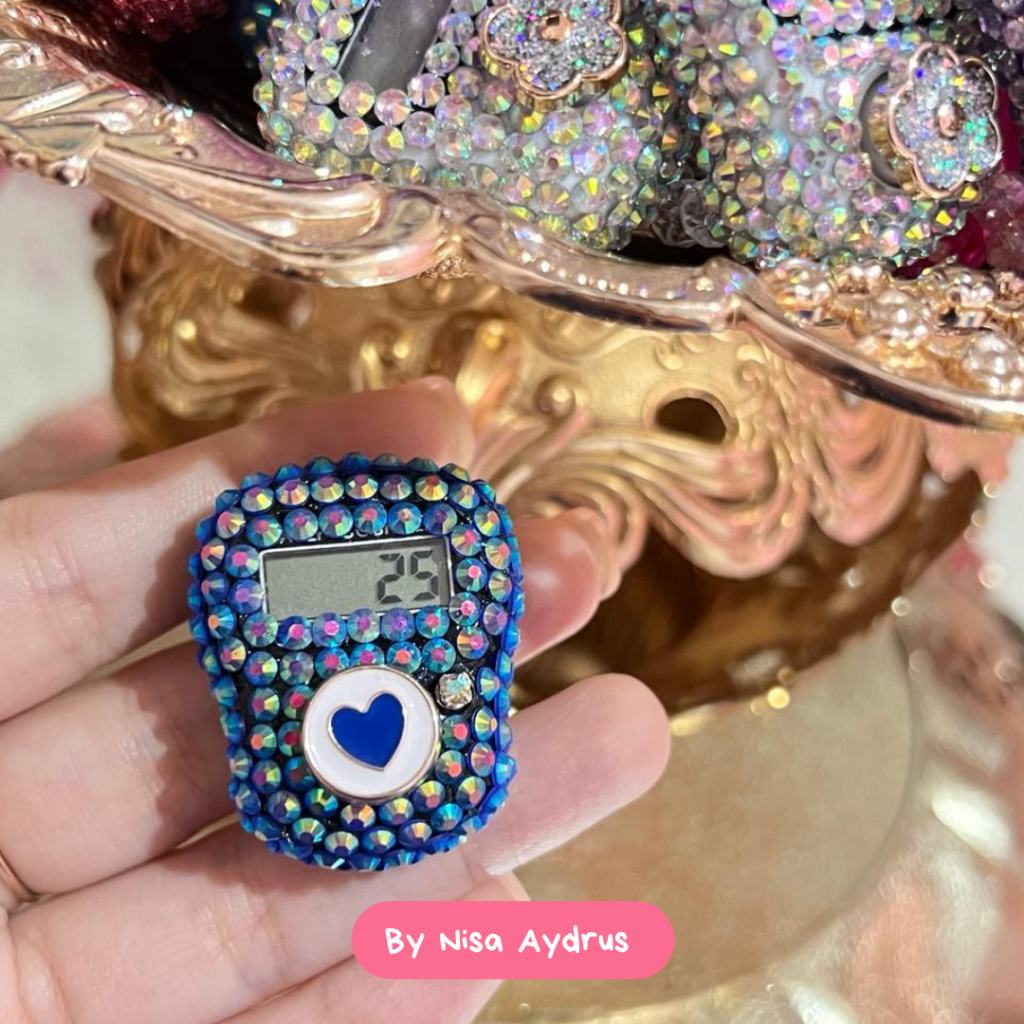 Nisa Aydrus - &quot;Yara Love&quot; Tasbih Daily Non Led Kristal Cantik TN04