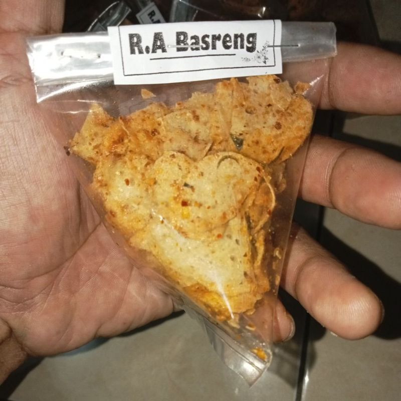 

Basreng Pedas Daun Jeruk viral