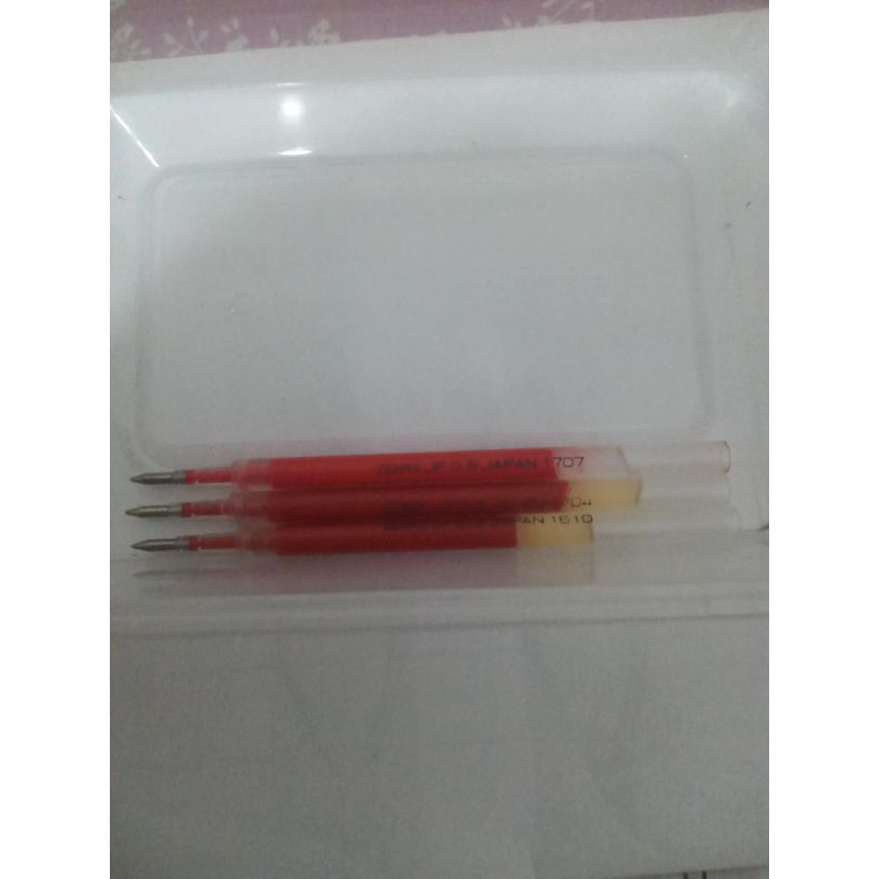 

refill isi ulang zebra sarasa 0,5 murah preloved