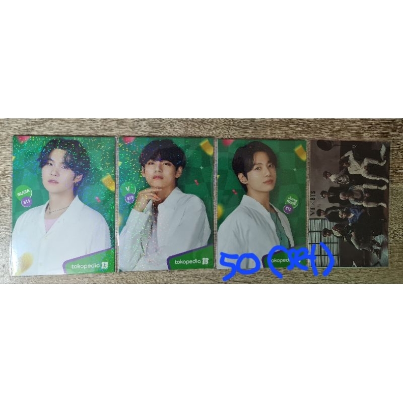 Postcard Ijo BTS VT Cosmetic