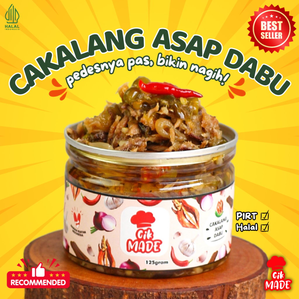 

Cakalang Asap Dabu " Cik Made " - 125 Gram