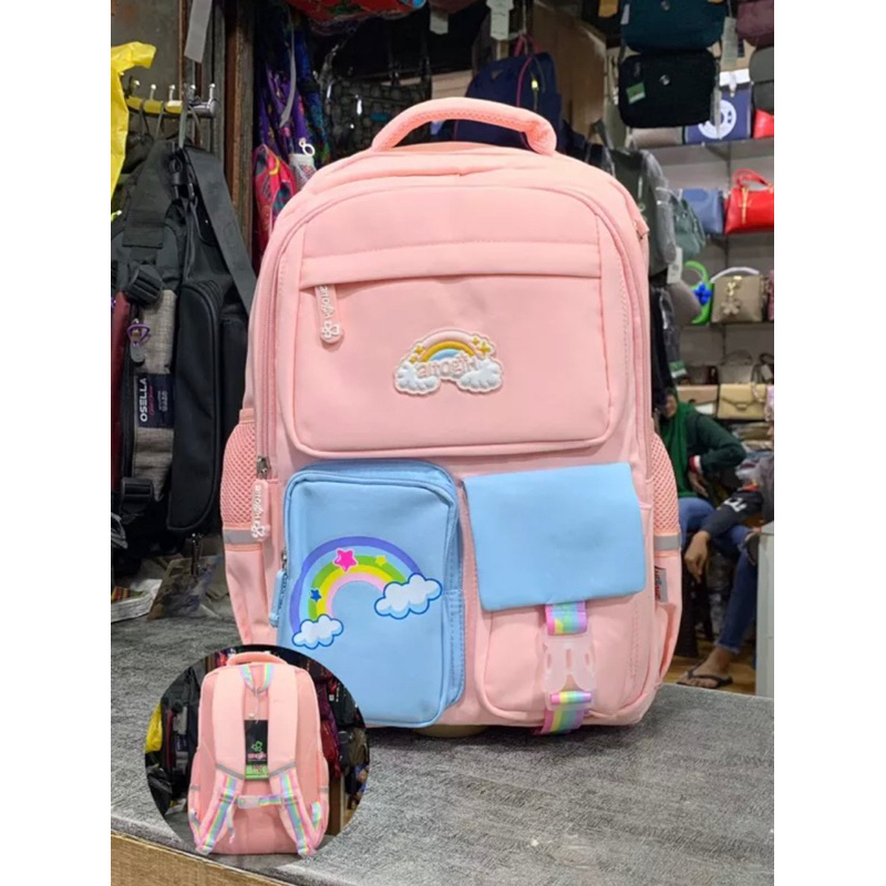 Tas Sekolah Alto Girl perempuan Rainbow