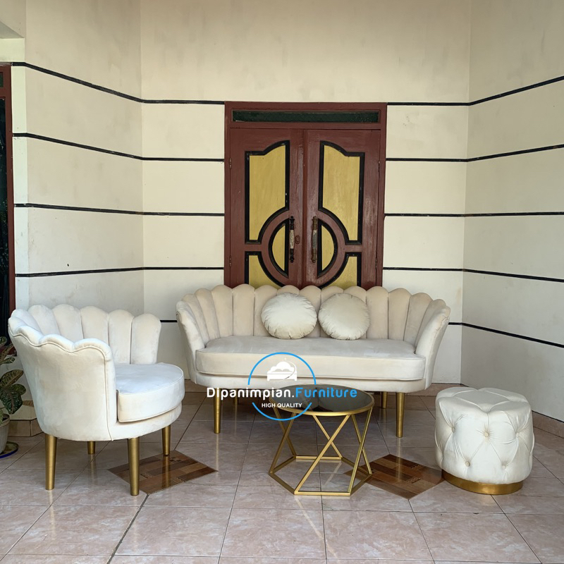 Sofa Tamu minimalis - Sofa Kerang - Set sofa tamu minimalis