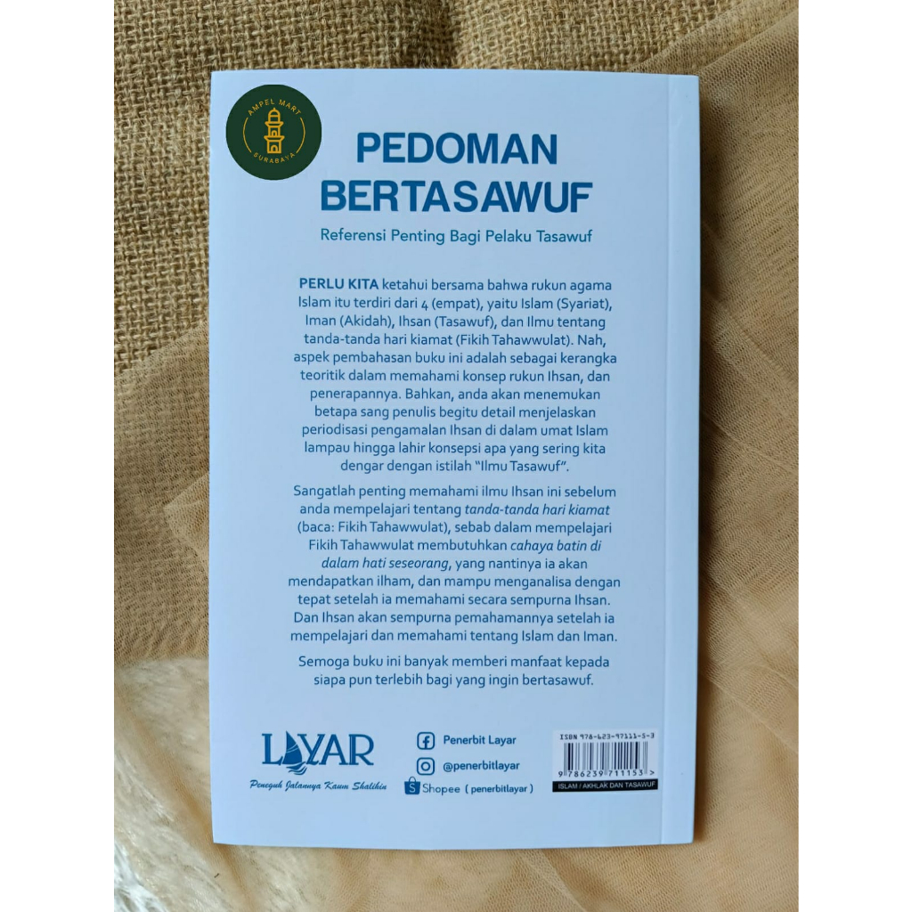 Pedoman Bertasawuf Referensi Penting Bagi Pelaku Tasawuf Al Habib Abu Bakar Al Adni ibn Ali Al Mansyur - Layar