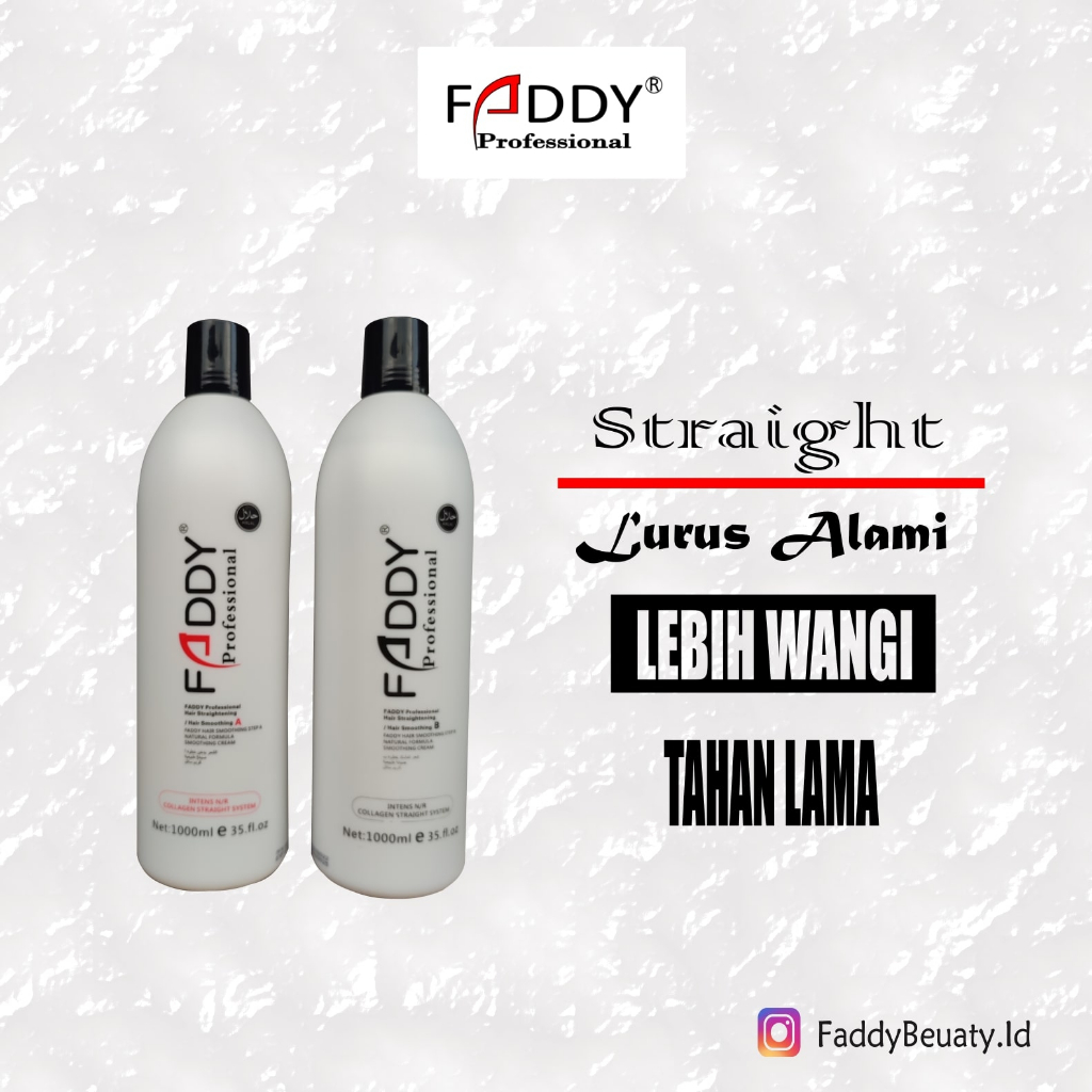FADDY STRAIGHT A [STEP 1] DAN FADDY STRAIGHT B [STEP 2] 1000ML