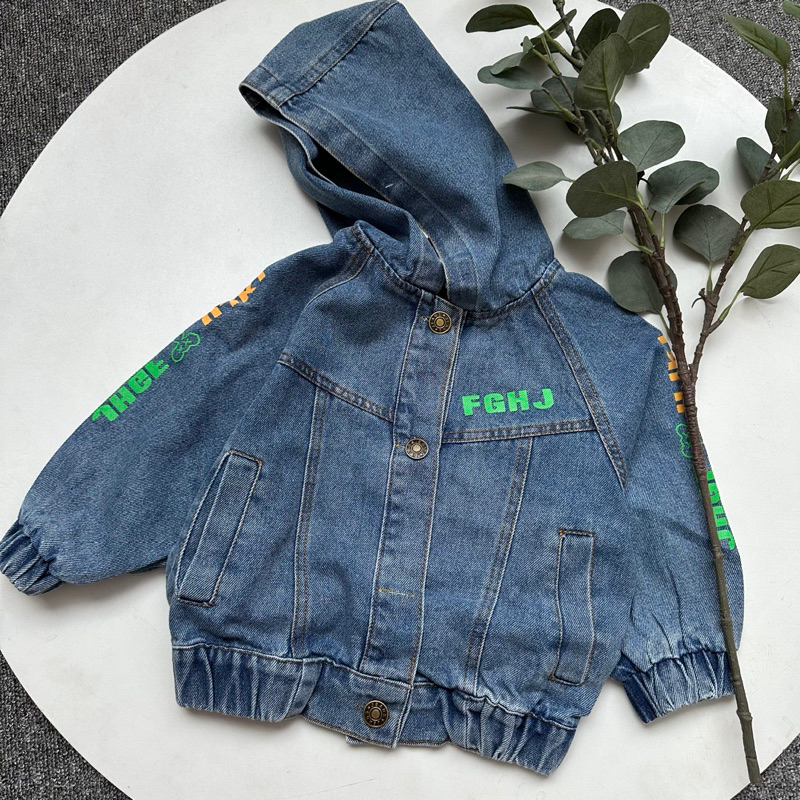 jacket jeans anak (fgjh)