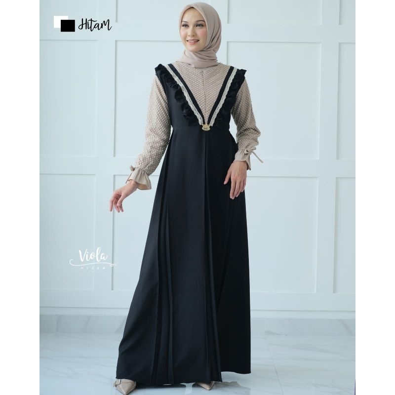 ATHIRA DRESS / GAMIS VINTAGE / DRESS WITH ALLOVER TULE