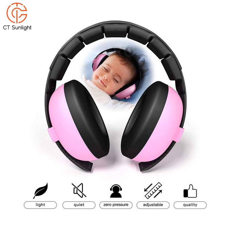 Earmuffs Children Baby Protection Ear Muff Noise Reduction - Peredam Kebisingan Telinga Anak