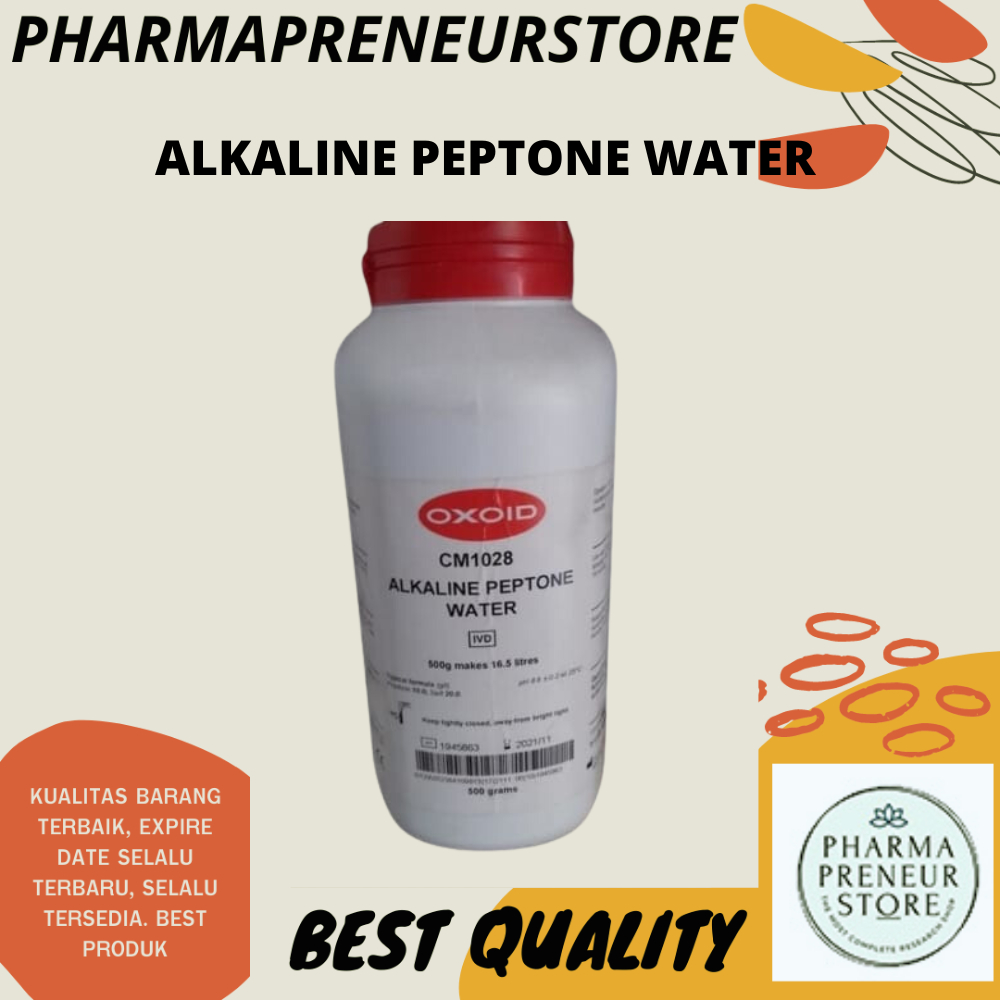 ALKALINE PEPTONE WATER 500 GRAM OXOID BEST QUALITY