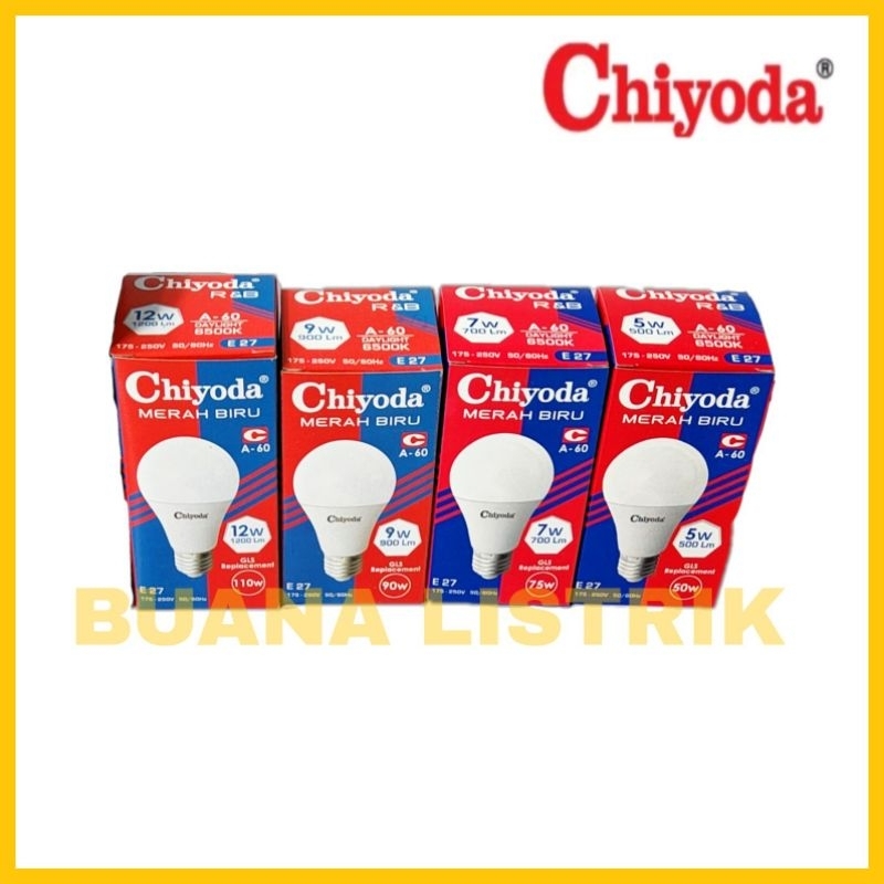 Lampu LED Chiyoda R&B 5w,7w,9w,12w.Putih