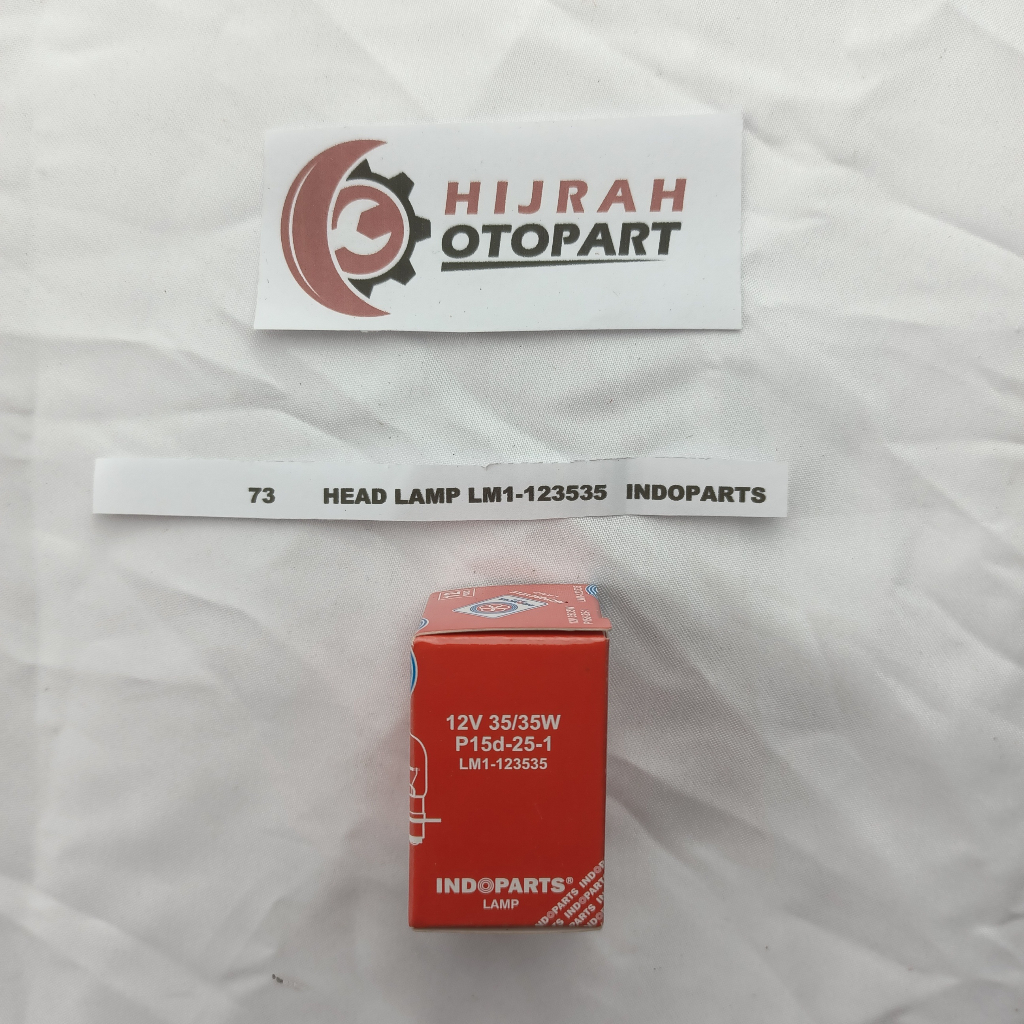 HEAD LAMP LM1-123535INDOPARTS
