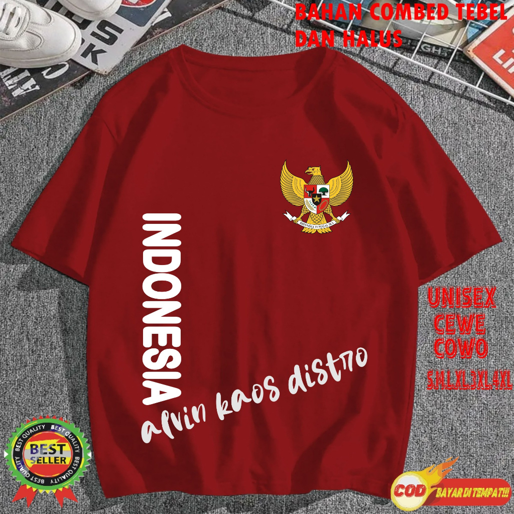 Beli 10 Pc Gratis 1 Pc Hut RI 78 Kaos Terlaris 17 Agustus 1945 78 Kemerdekaan Indonesia Kaos Merah Putih Hitam Kaos Cewek Cowok VX1