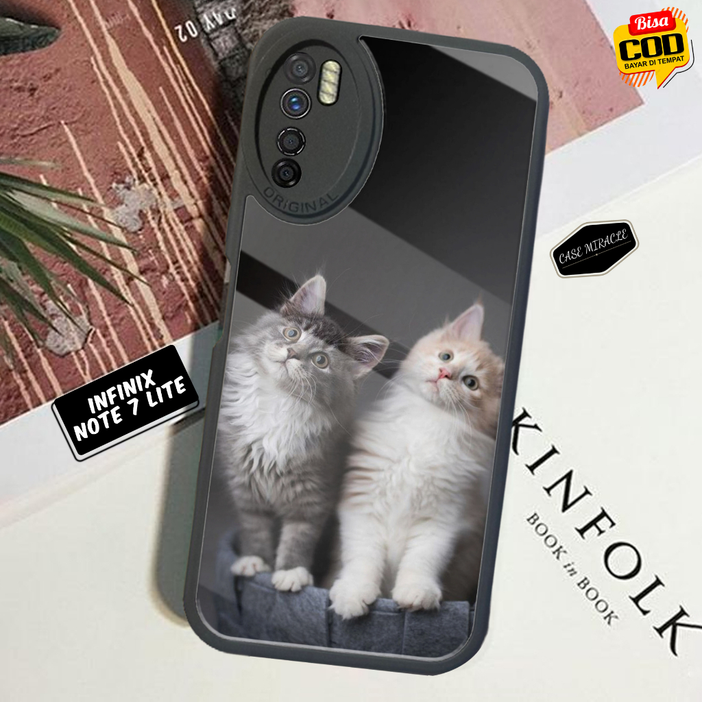 Case INFINIX NOTE 7 LITE - Casing INFINIX NOTE 7 LITE Terbaru CASE MIRACLE [ MOTIF 55 ] Cassing Hp -