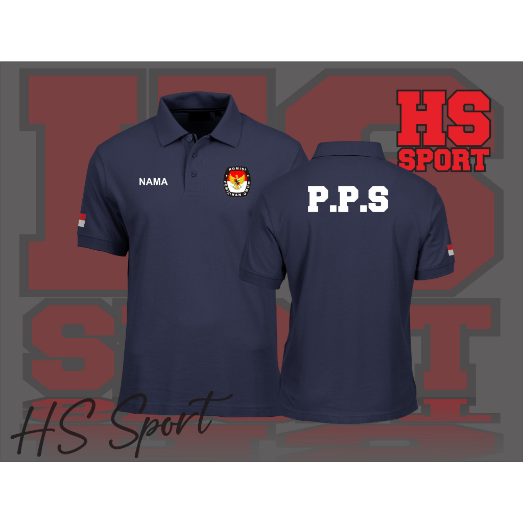 POLO KPU KOMISI PEMILIHAN UMUM - BAJU POLO PEMILIHAN - BAJU POLO KERAH PPS TSHIRT