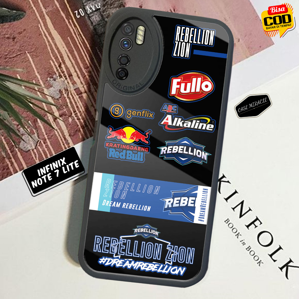 Case INFINIX NOTE 7 LITE - Casing INFINIX NOTE 7 LITE Terbaru CASE MIRACLE [ MOTIF 58 ] Cassing Hp -