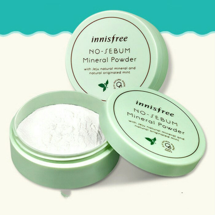 INNISFREE NO SEBUM MINERAL POWDER LOOSE POWDER BEDAK TABUR MINERAL