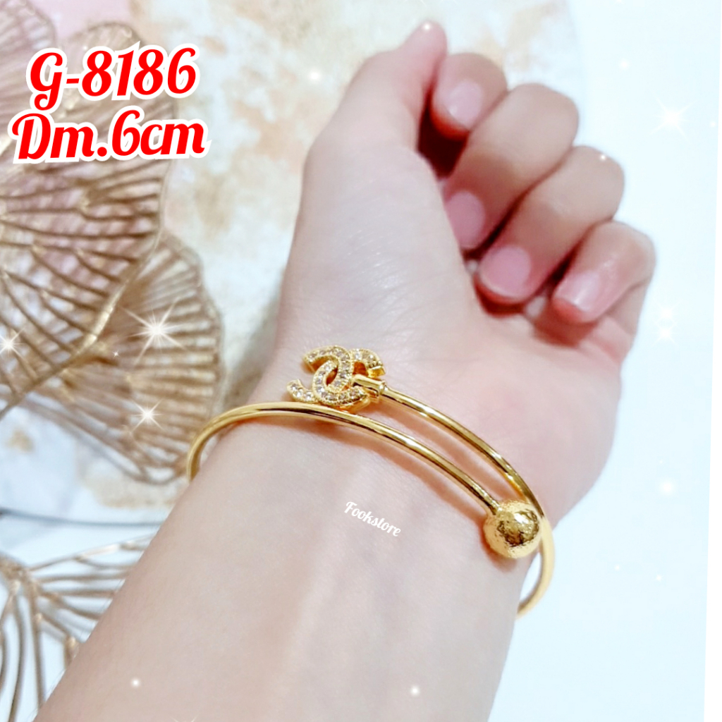 GELANG BANGLE DEWASA UKURAN BISA DIATUR/G-8186/G-8189/G-8194