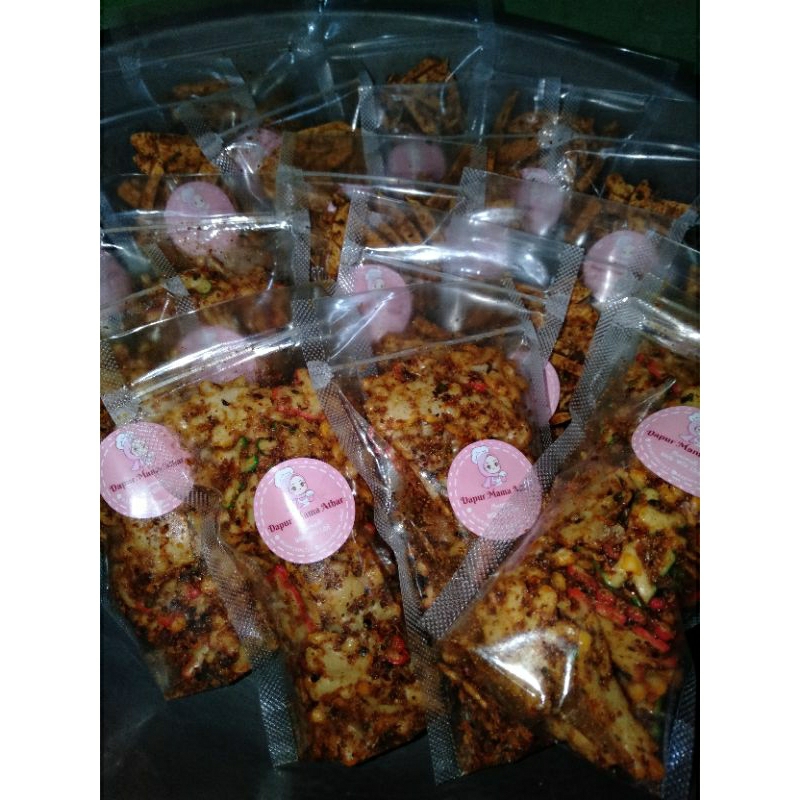 

Seblak kering daun jeruk (sebring)