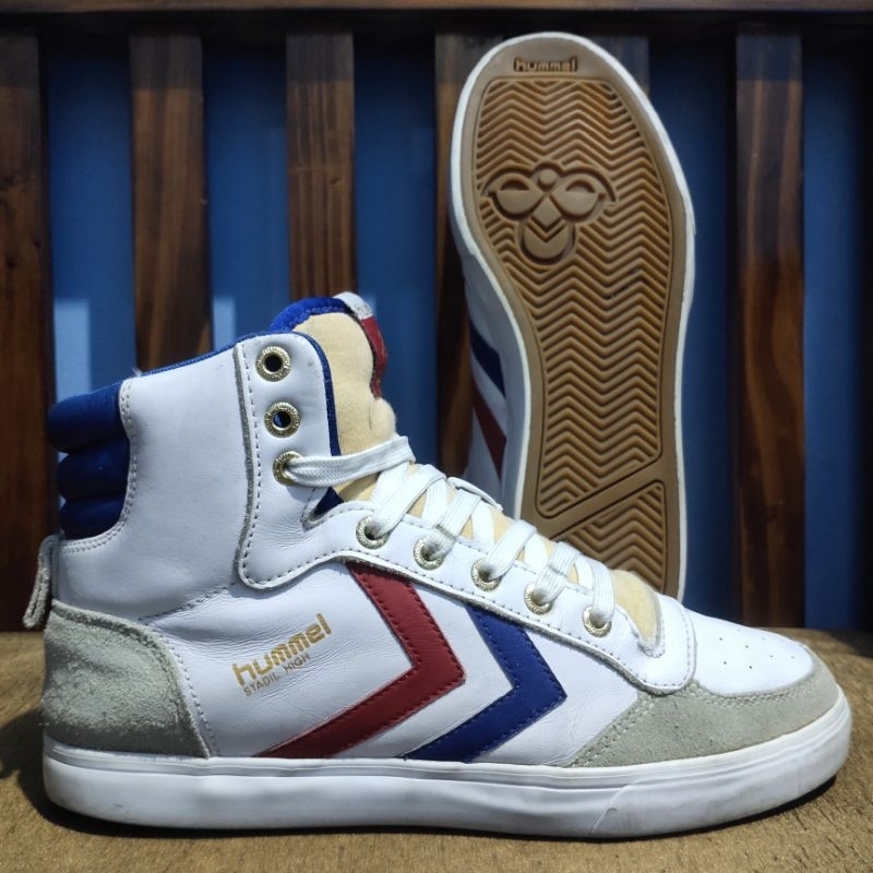 Hummel Stadil High White