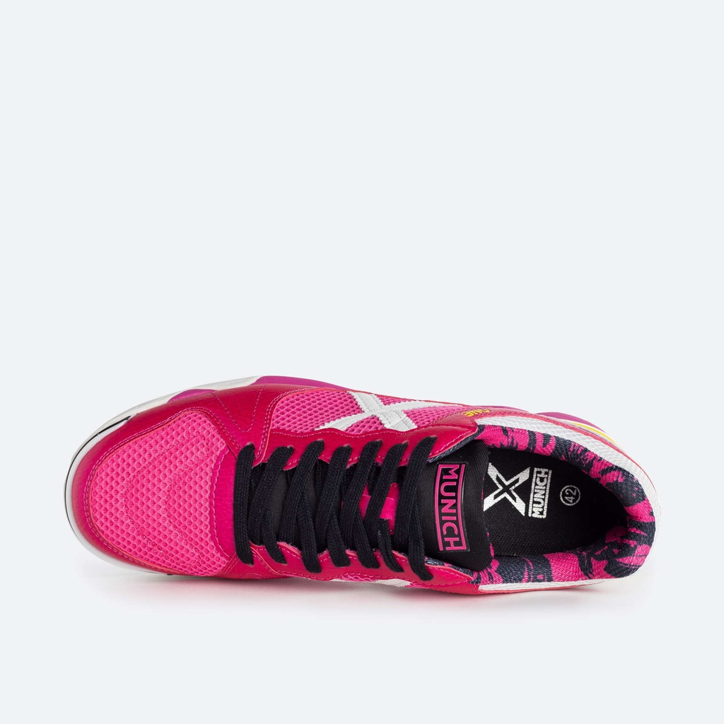 SEPATU FUTSAL X MUNICH One Indoor 56 - Pink White