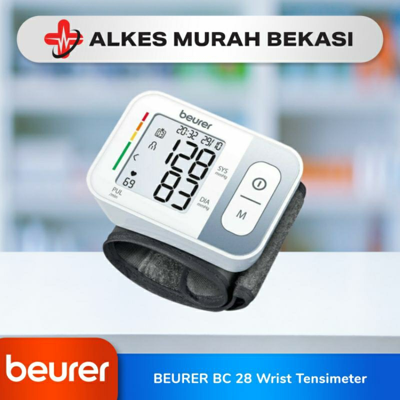 Tensi Digital Beurer BC 28 / Wrist Blood Pressure / Beurer BC 28 / Tensi Pergelangan Beurer