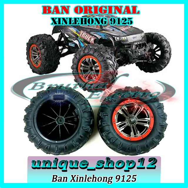 Ban RC 2Pcs Original Xinlehong 9125 Ban Tires XLH 9125 Original
