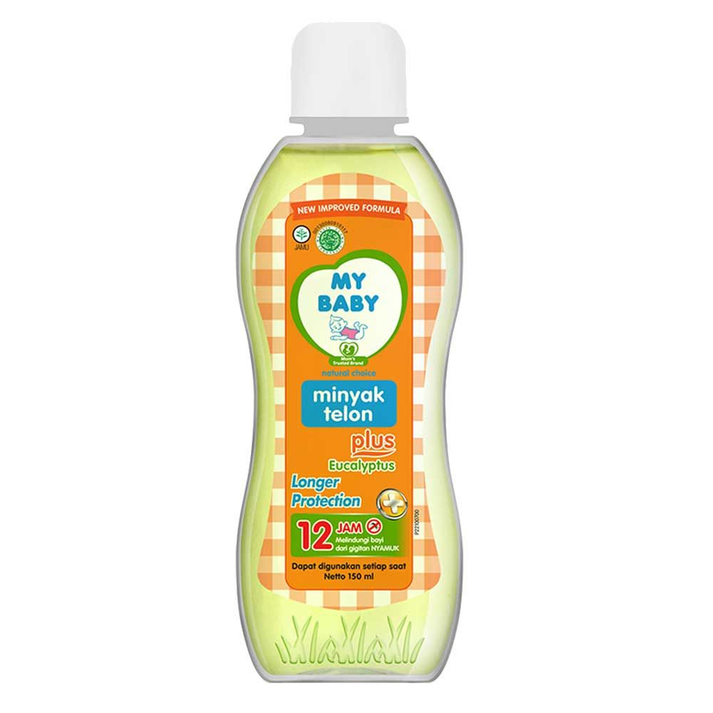 My Baby Minyak Telon Plus Longer Protection 150ml - Minyak Pijat Bayi