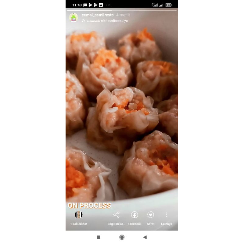 

DIMSUM AYAM UDANG HOME MADE ISI 10 PCS