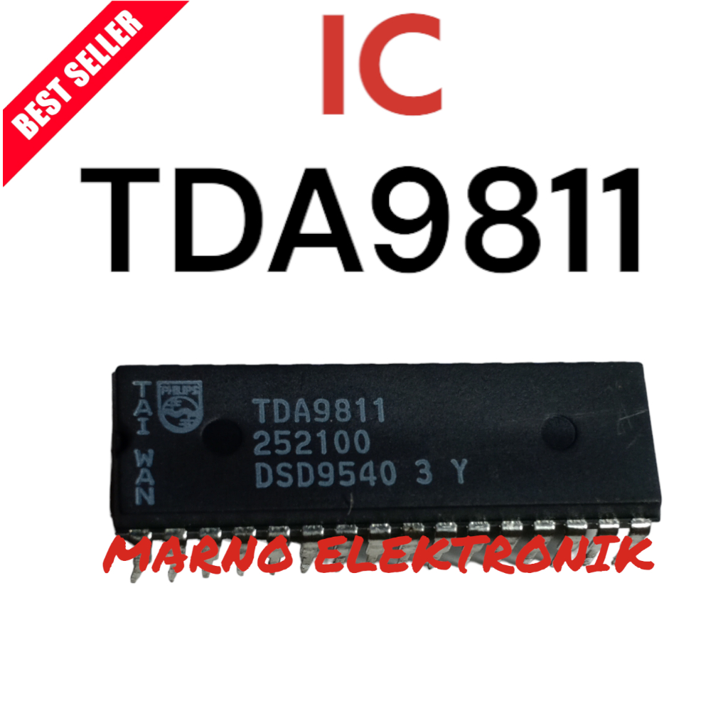 IC TDA9811 TDA 9811 TDA-9811 ASLI ORI ORIGINAL