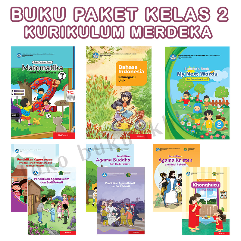 

Buku Paket Kelas 2 SD Kurikulum Merdeka