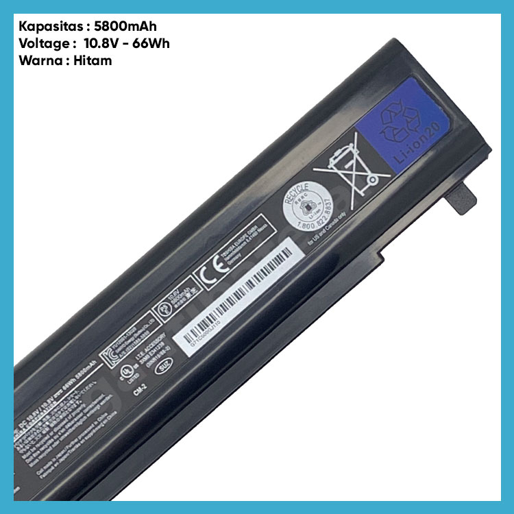 Original Baterai Toshiba Portege R30 R30-A PA5162