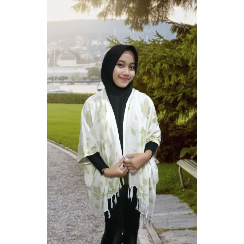 outher/cardigan Ecoprint