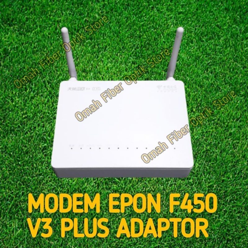 MODEM ZTE EPON F450 V3 SECOND PLUS ADAPTOR