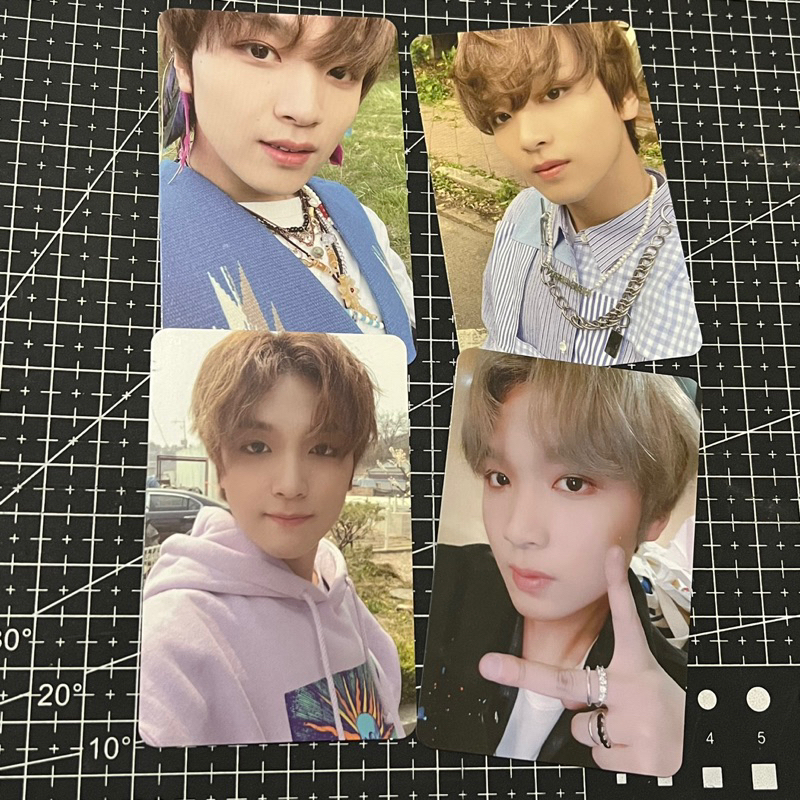 NCT 127 NCT DREAM HAECHAN PHOTOCARD HELLO FUTURE KHINO FUTUTE RIDIN KHINO SUPERHUMAN HAECHAN BAKERY 