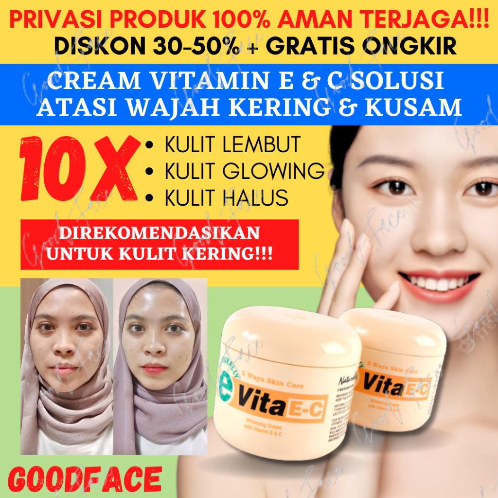 Naturally Vita E C Cream 188