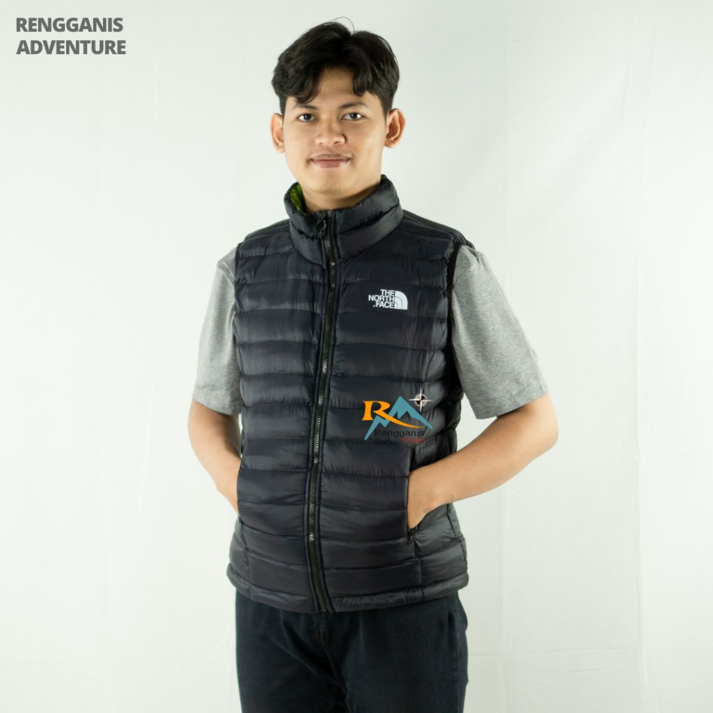 VEST ROMPI TNF DACRON LOKAL ROMPI HOODIE GELEMBUNG JAKET GUNUNG HIKING