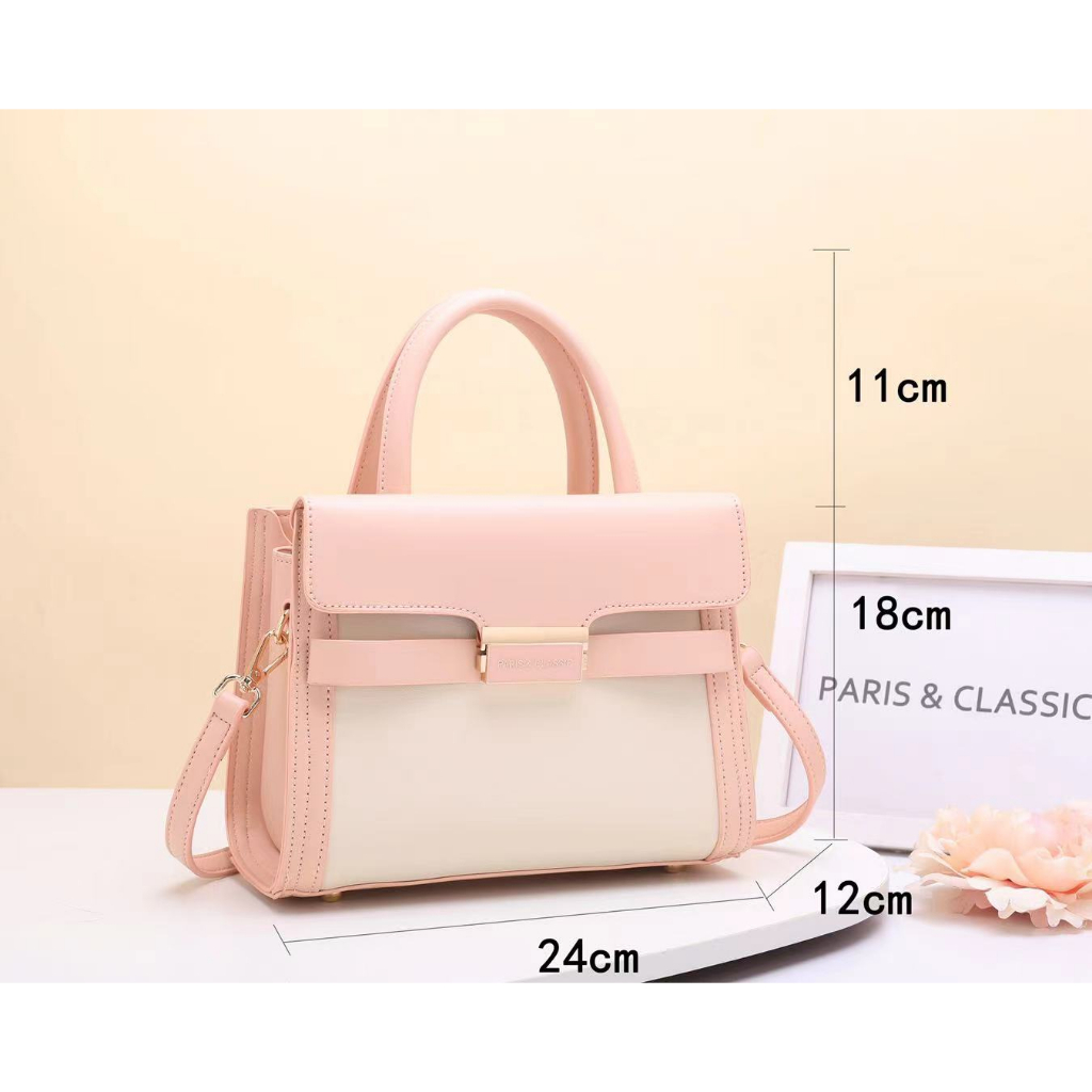 Paris Classic Tas Wanita Terbaru Fashion Import  Handbag Sling Bag Selempang Wanita [PC 30522]