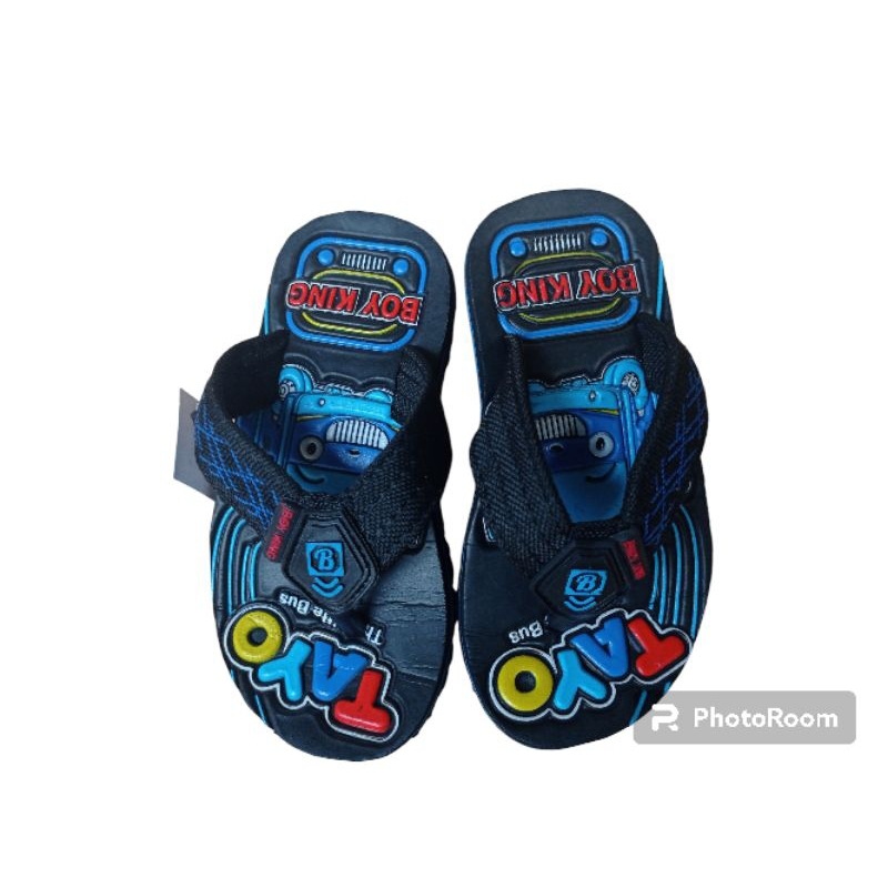 Sandal japit anak , sandal japit BOYKING , Sandal spon