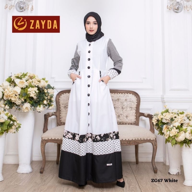 (READY) GAMIS ZAYDA ZG67 WHITE SERIES by ZAYDA