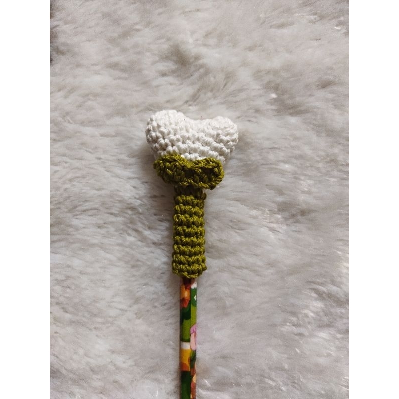 

Topper pencil/hiasan pensil Love pita