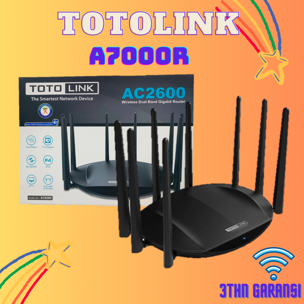 Totolink A7000R AC2600 Wireless Dual Band Gigabit Router