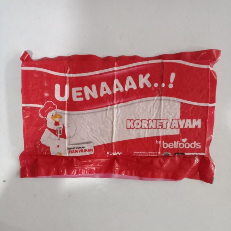 

Uenak belfoods kornet ayam 500gr