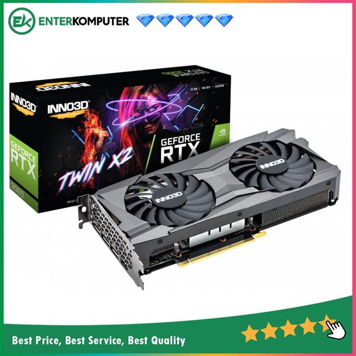 Inno 3D GeForce RTX 3060 12GB GDDR6 Twin X2-LHR